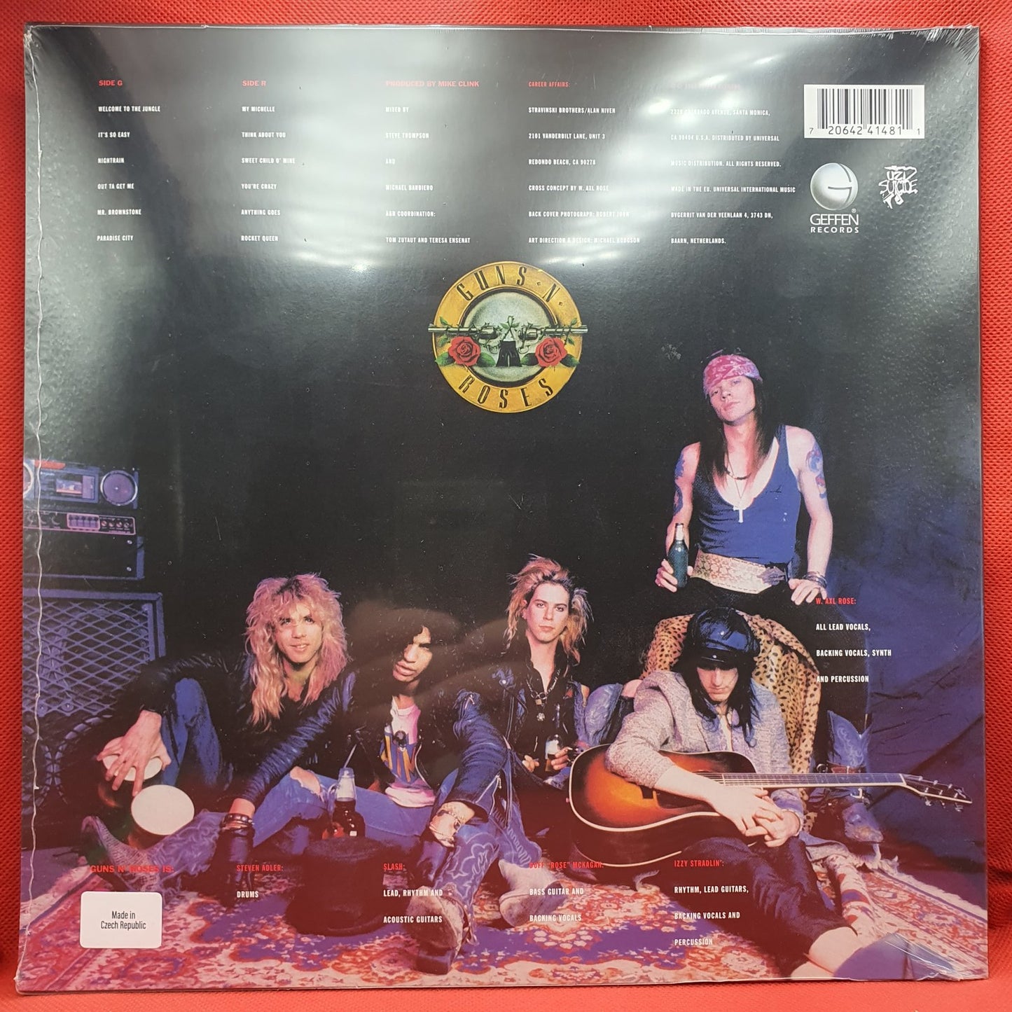 Guns N' Roses - Appetite For Destruction (LP)