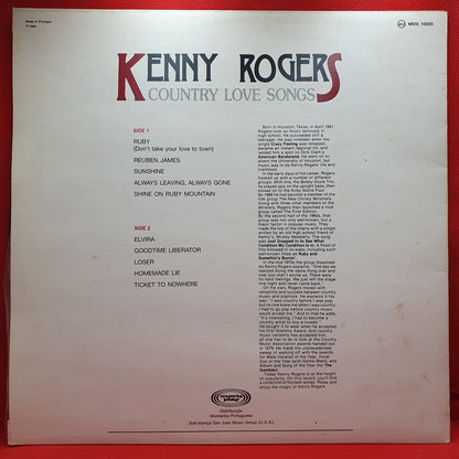 Kenny Rogers - Country Love Songs (LP)