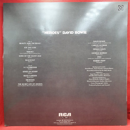 David Bowie - "Heroes" (LP)