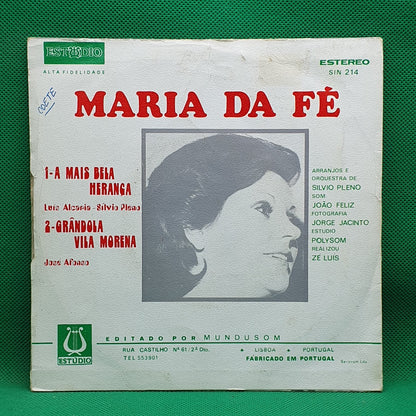 Maria Da Fé - A Mais Bela Herança / Grândola Vila Morena (EP)