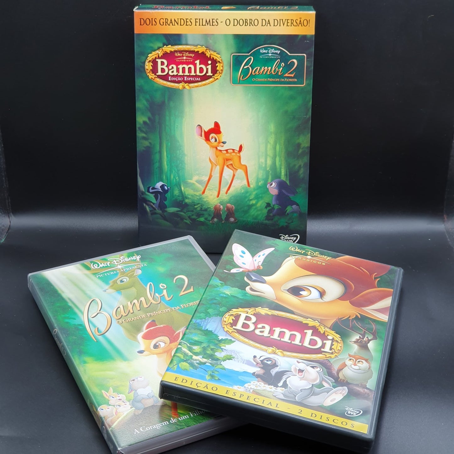 Pack DVD Bambi e Bambi 2 (2xDVD)  Ref. OL-VI