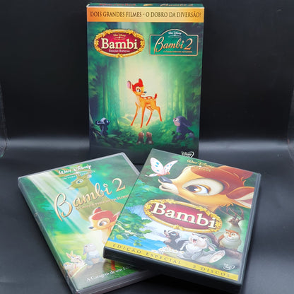 Pack DVD Bambi e Bambi 2 (2xDVD)  Ref. OL-VI