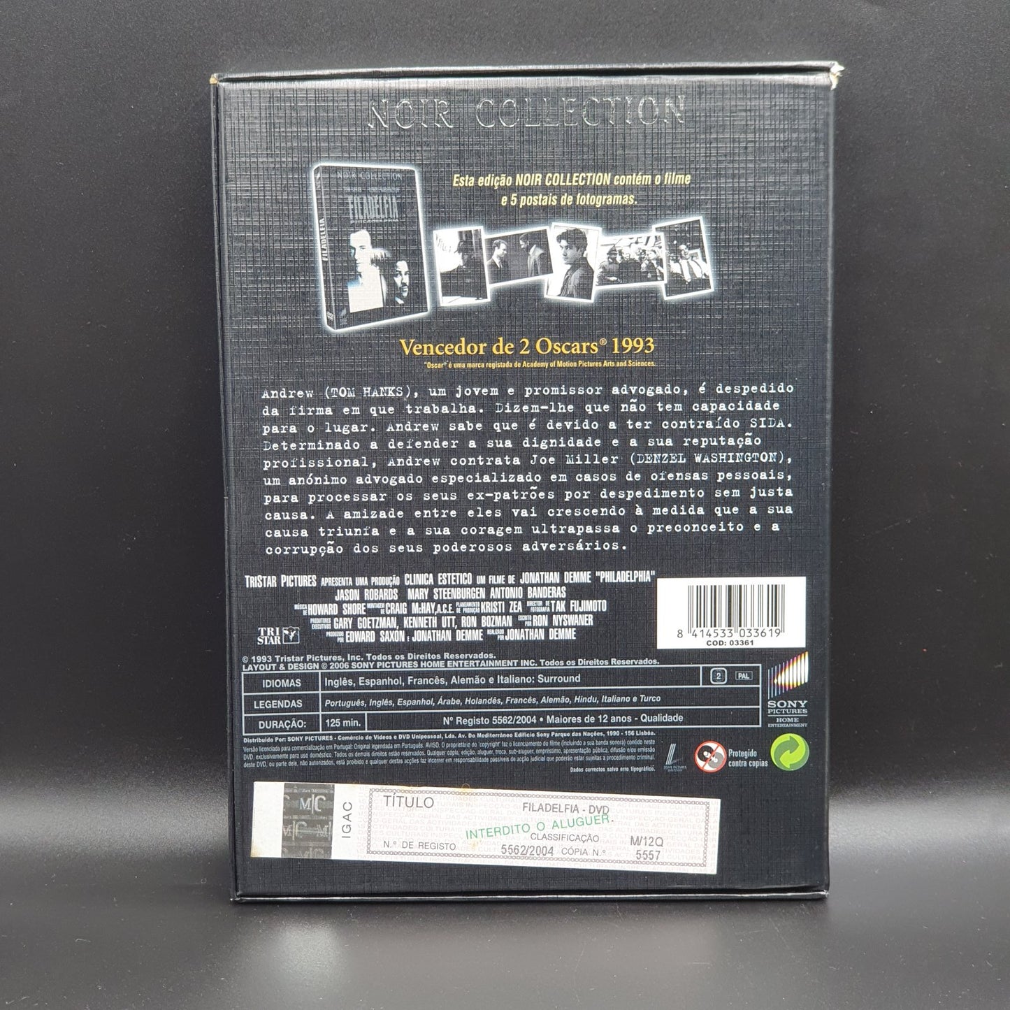 Filme Filadélfia Noir Collection (DVD) Ref. OL-VI