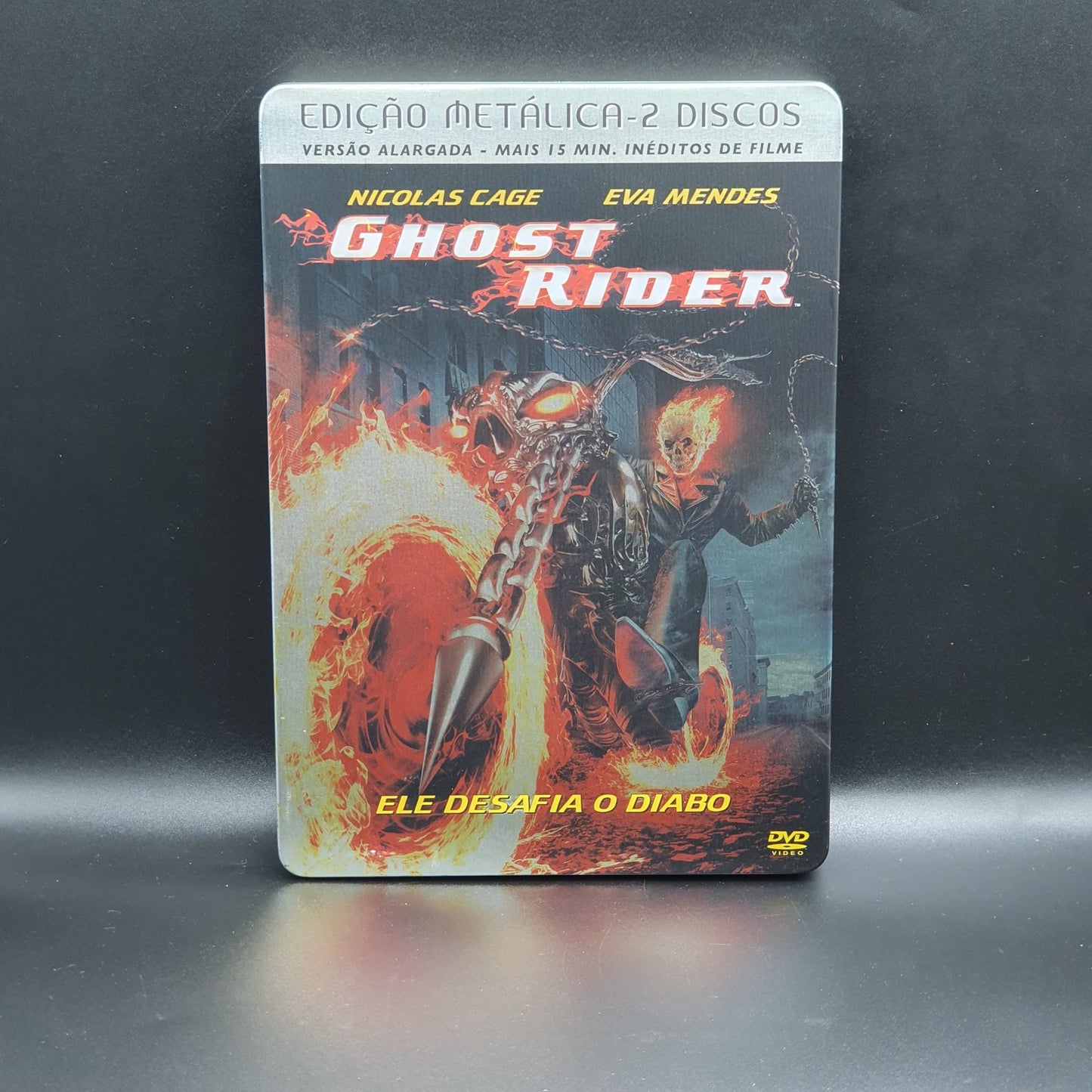 Film DVD Ghost Rider Edição Metálica (2xDVD)  Ref. OL-VI