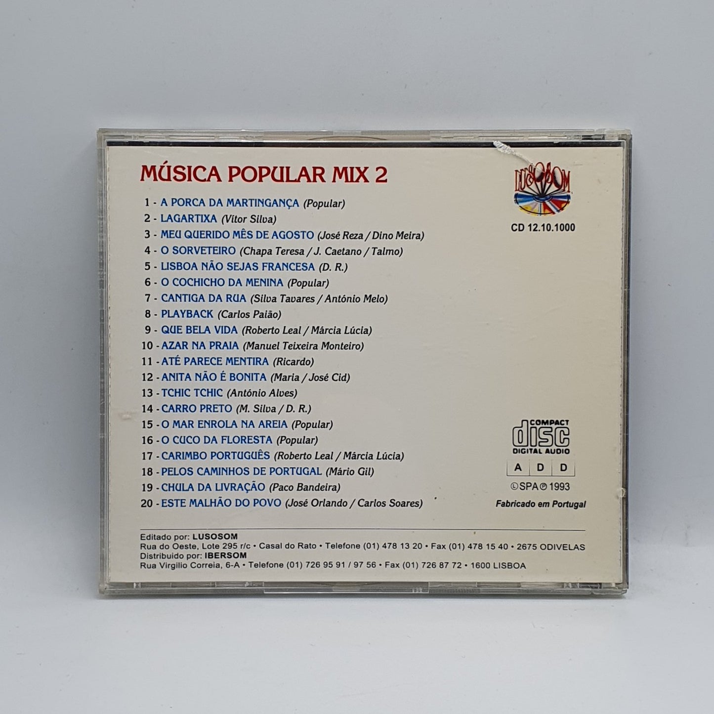 Varios - Música Popular Mix (CD)