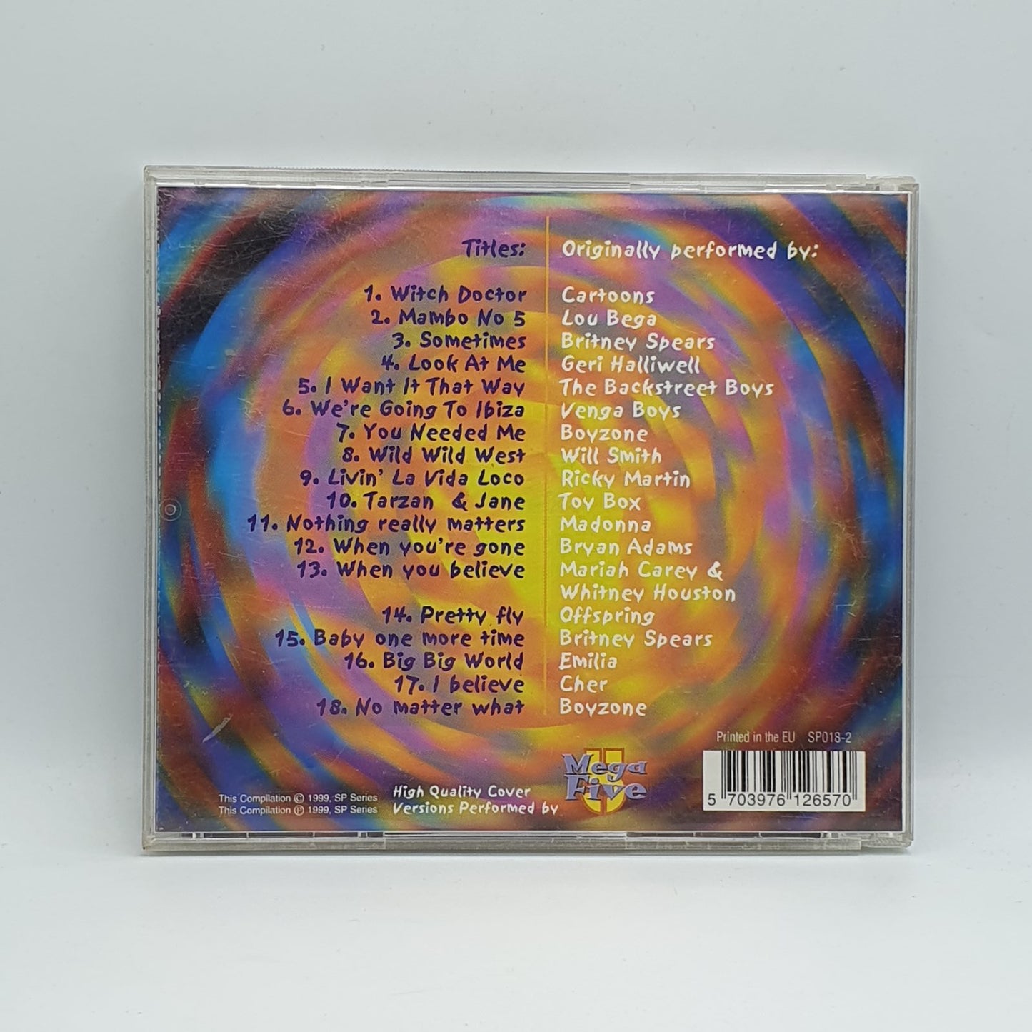 Mega Five - Mega Hits '99 (CD)