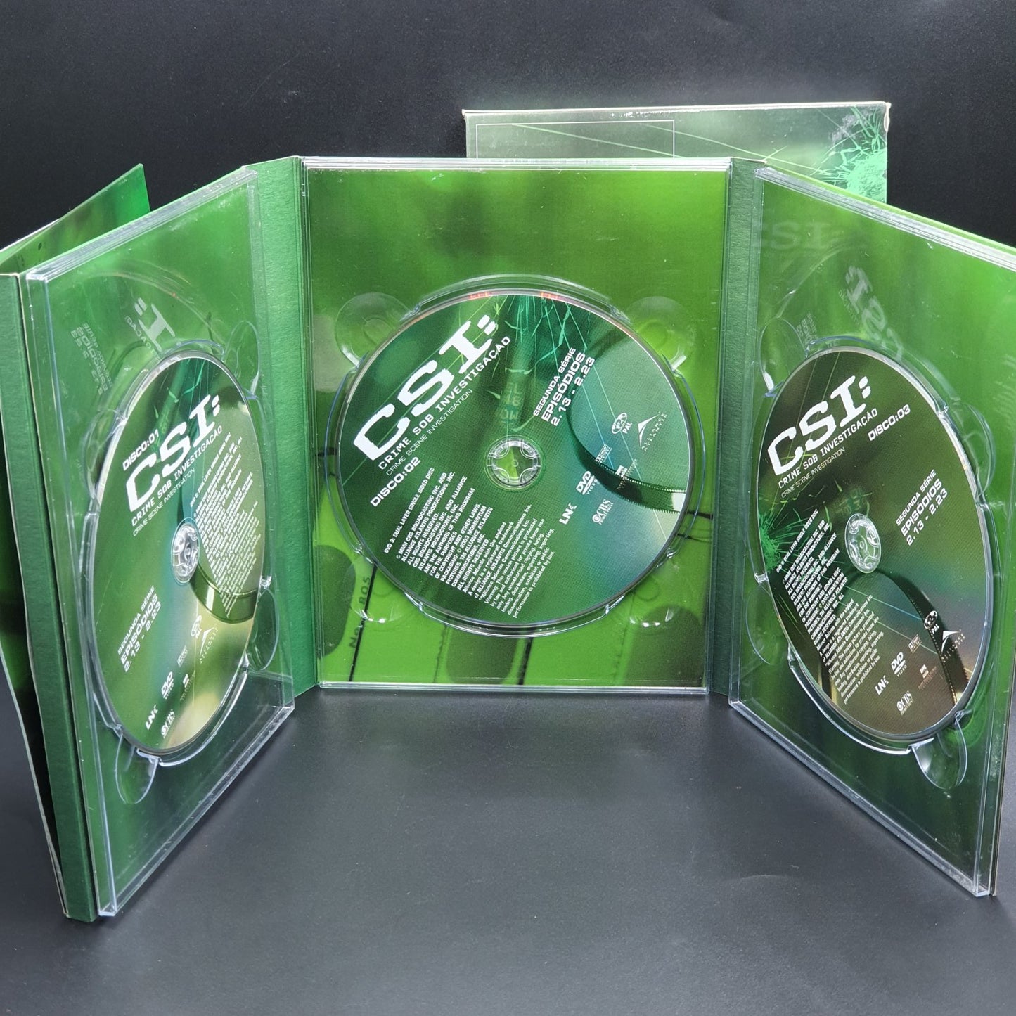 CSI: Crime Sob Investigação Season 2 Completo (3xDVD) Ref. OL-VI