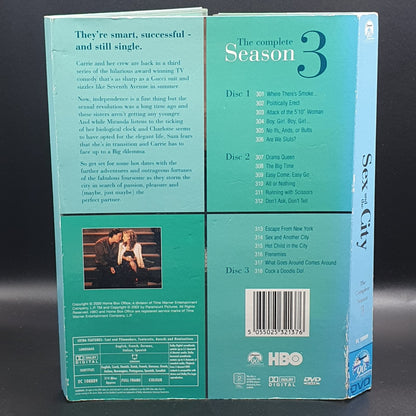 Sex And The City Séria 3 Completa (3xDVD) Ref. OL