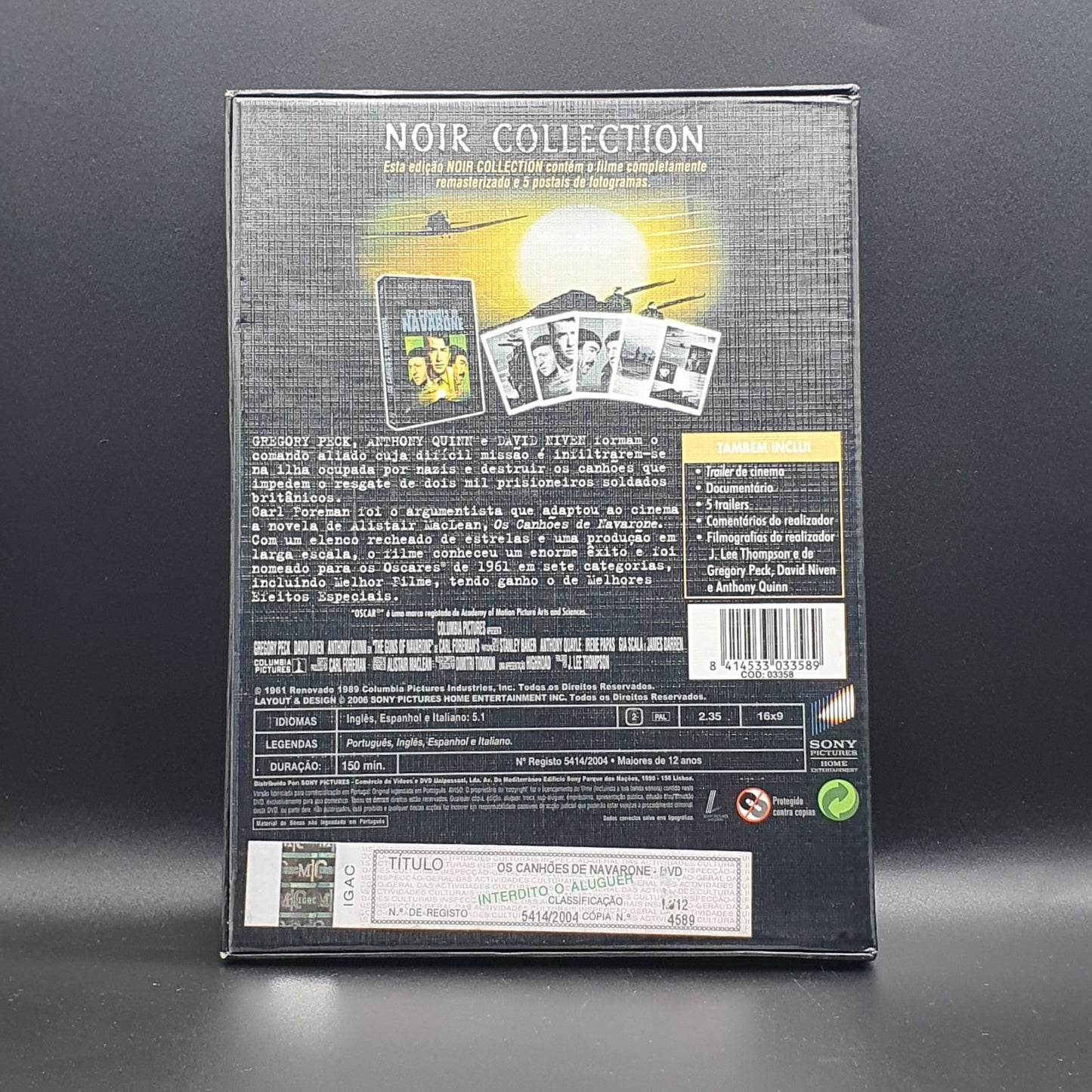 Filme Os Canhões De Navarone Noir Collection (DVD) Ref. OL-VI