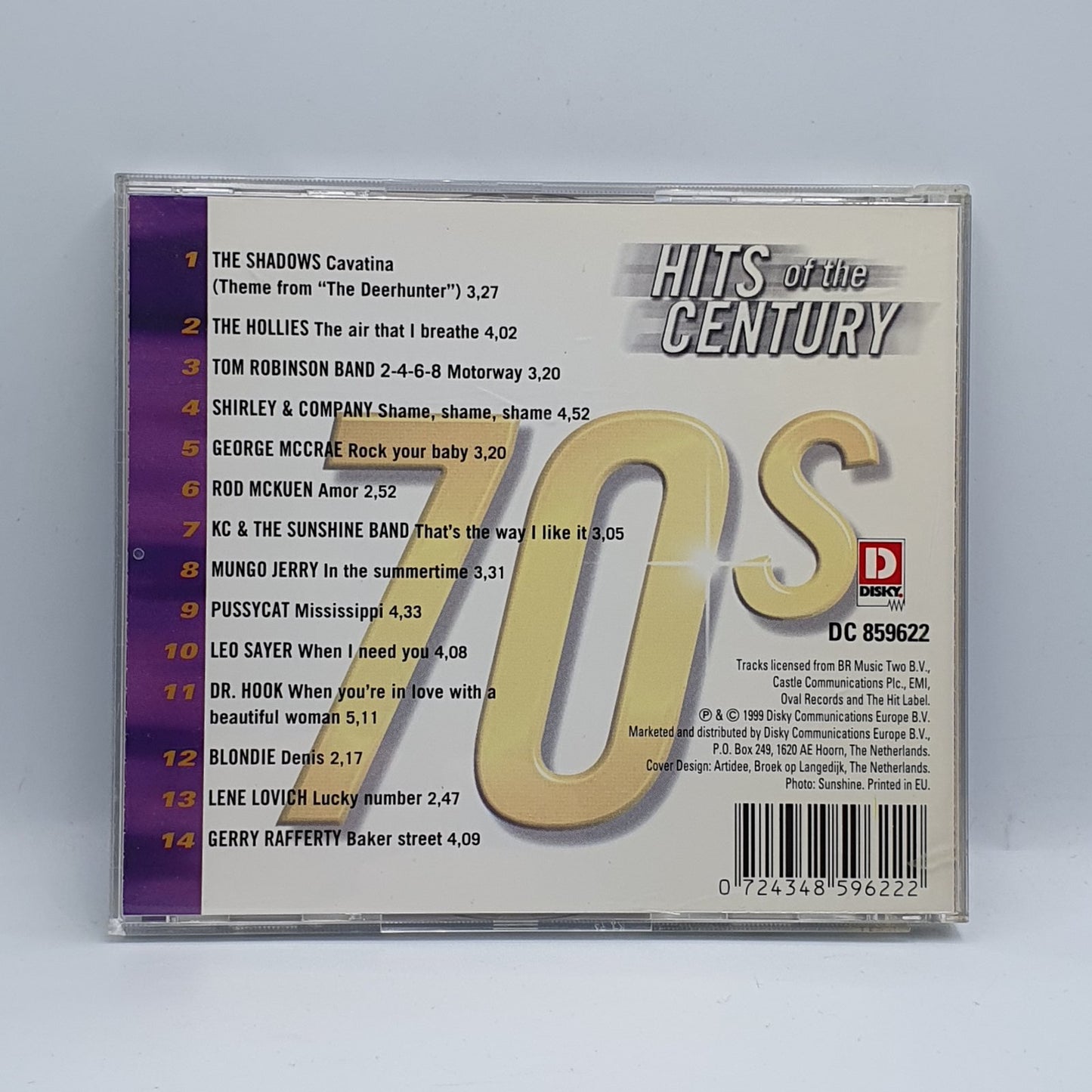 Various - Hits Of The Century 70's (CD)