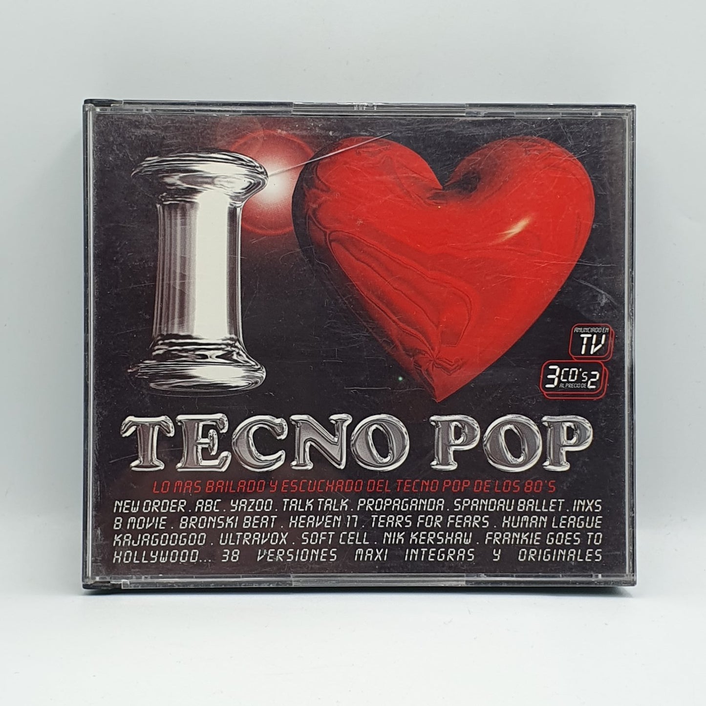 Various - I Love Tecno Pop (3xCD)
