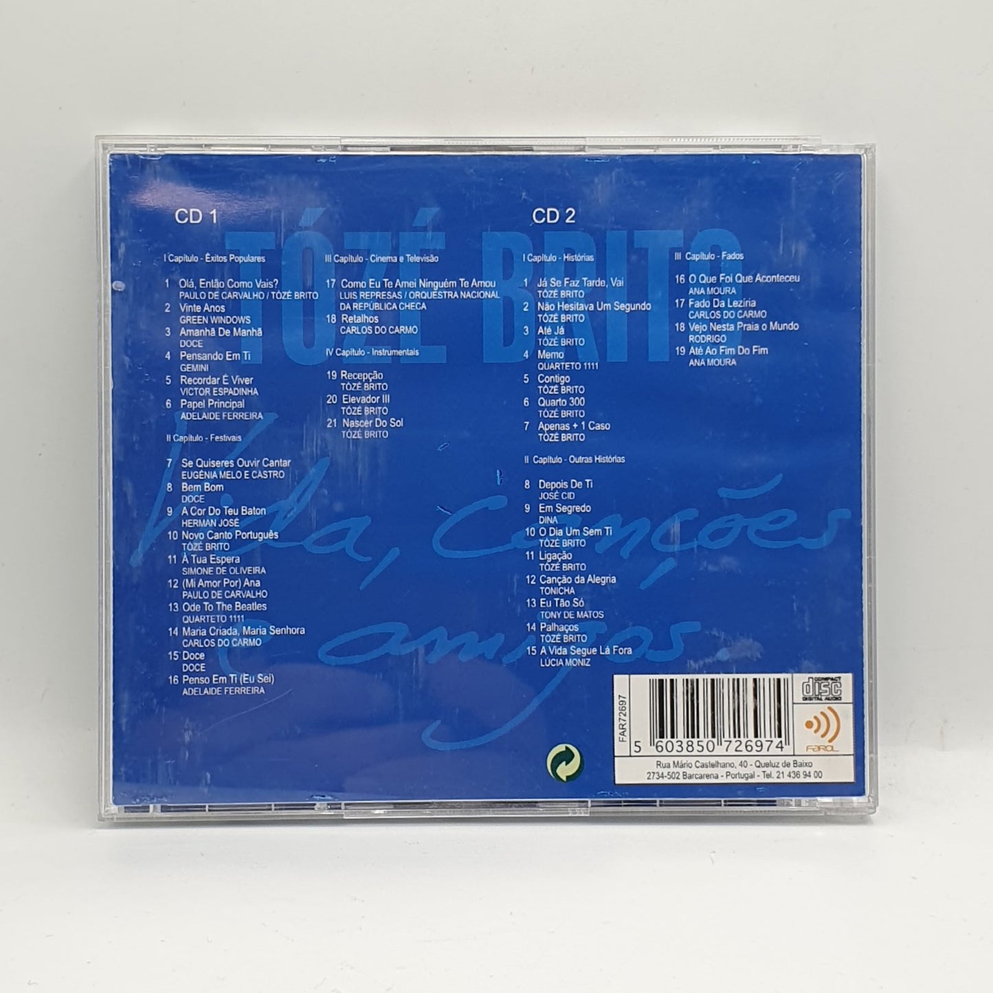 Tozé Brito - Vida, Canções E Amigos (2xCD)