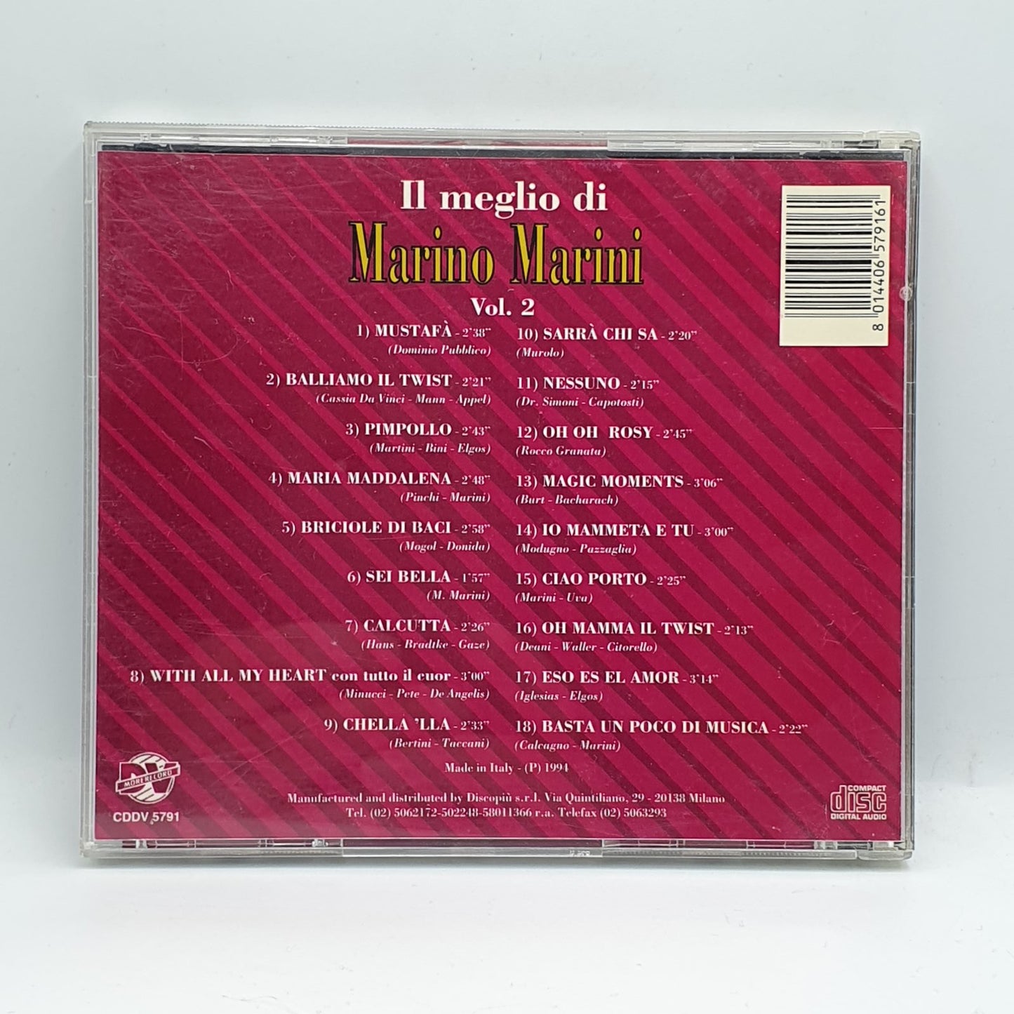 Marino Marini - Il Meglio Di Vol.2 (CD)
