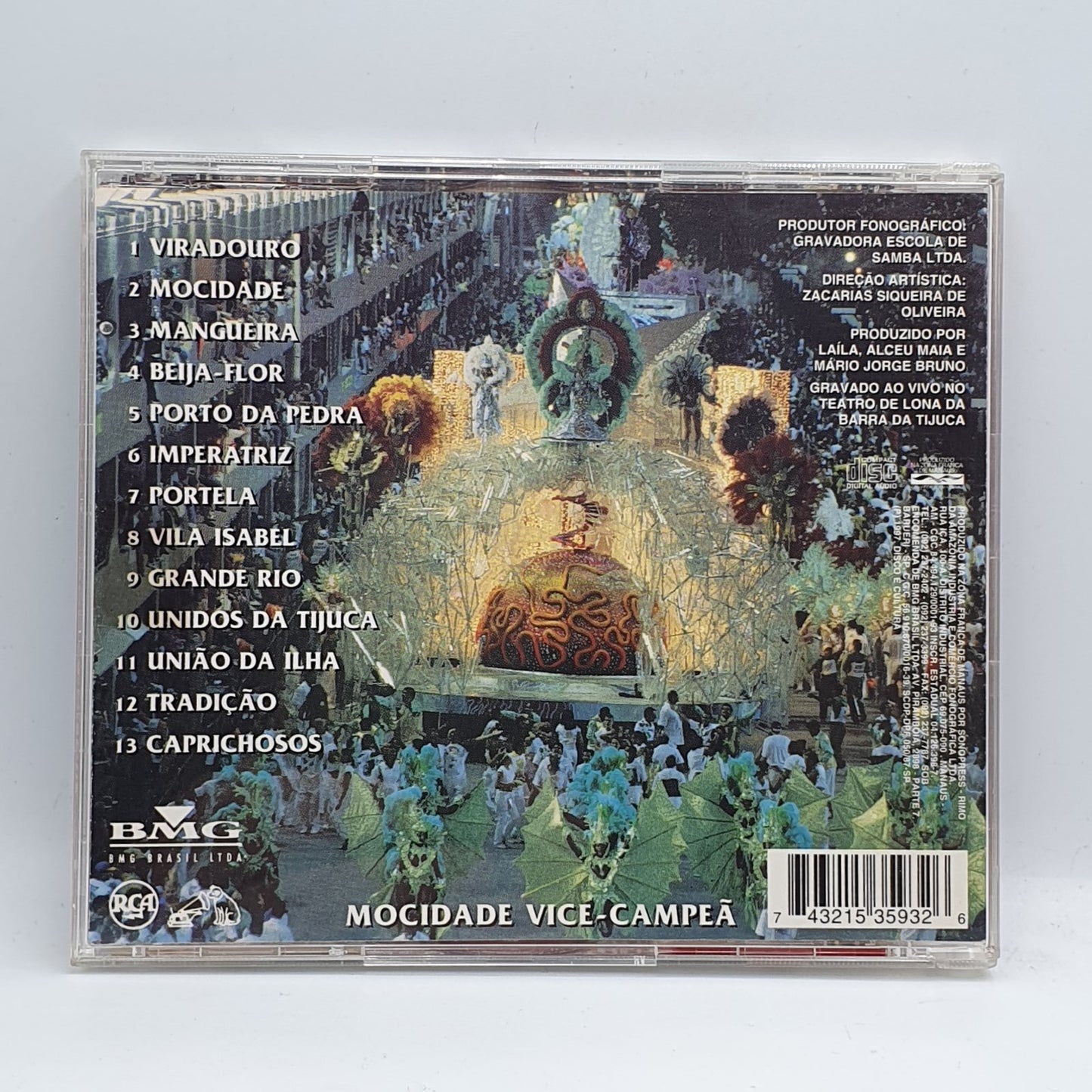Various - Sambas De Enredo '98 - Grupo Especial (CD)