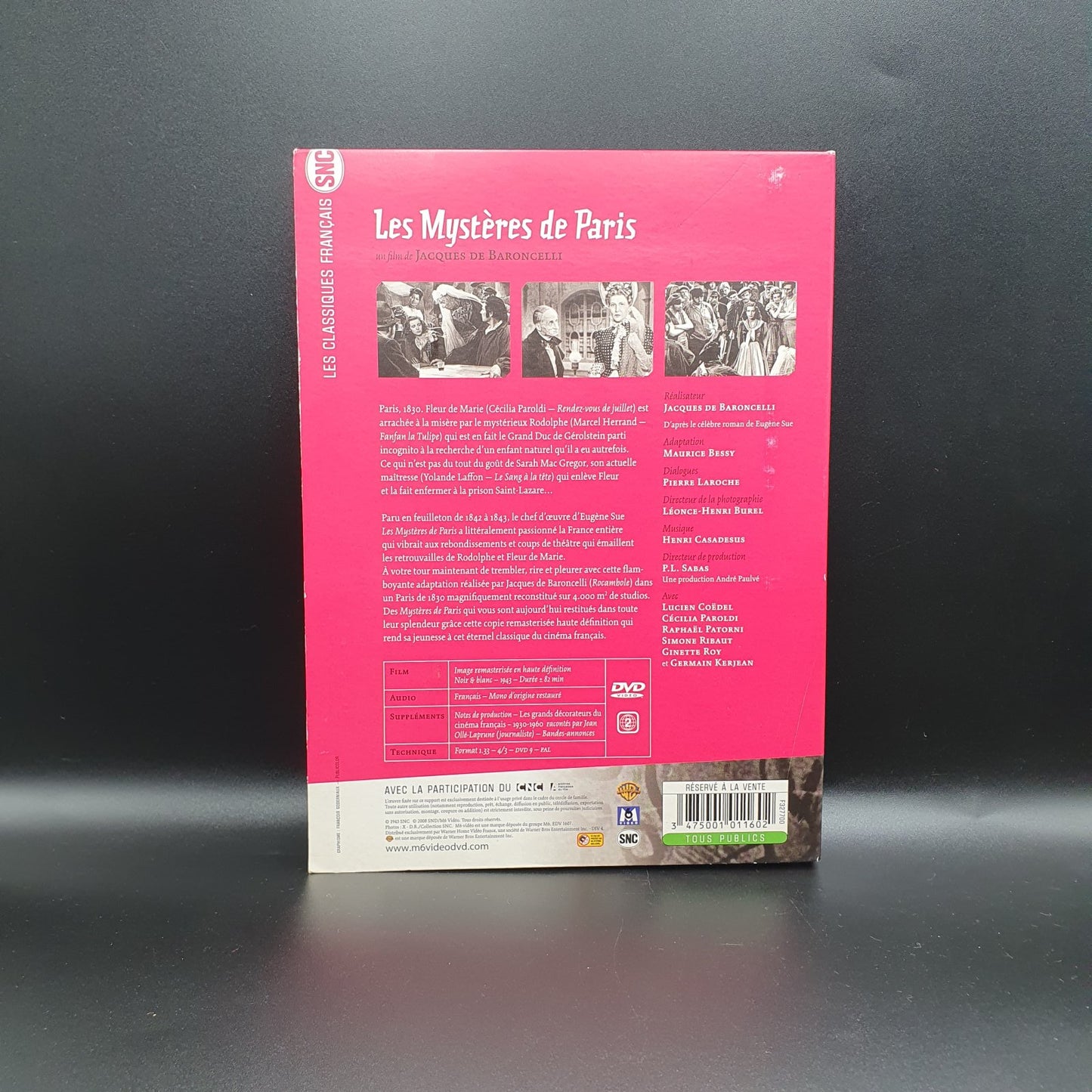 Filme Les Mystéres de Paris (DVD) Ref. OL-VI