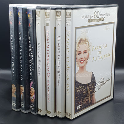 Coleção Marilyn Monroe Pack com 7 Filmes (DVD) Ref. OL-VI