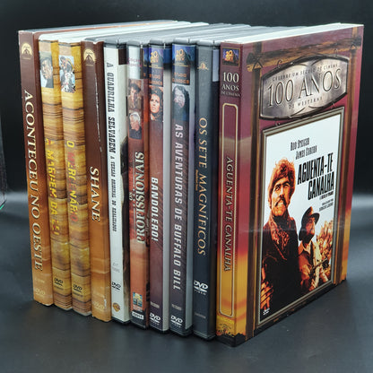 Coleção Cowboys e Westerns Pack com 10 Filmes (DVD) Ref. OL-VI