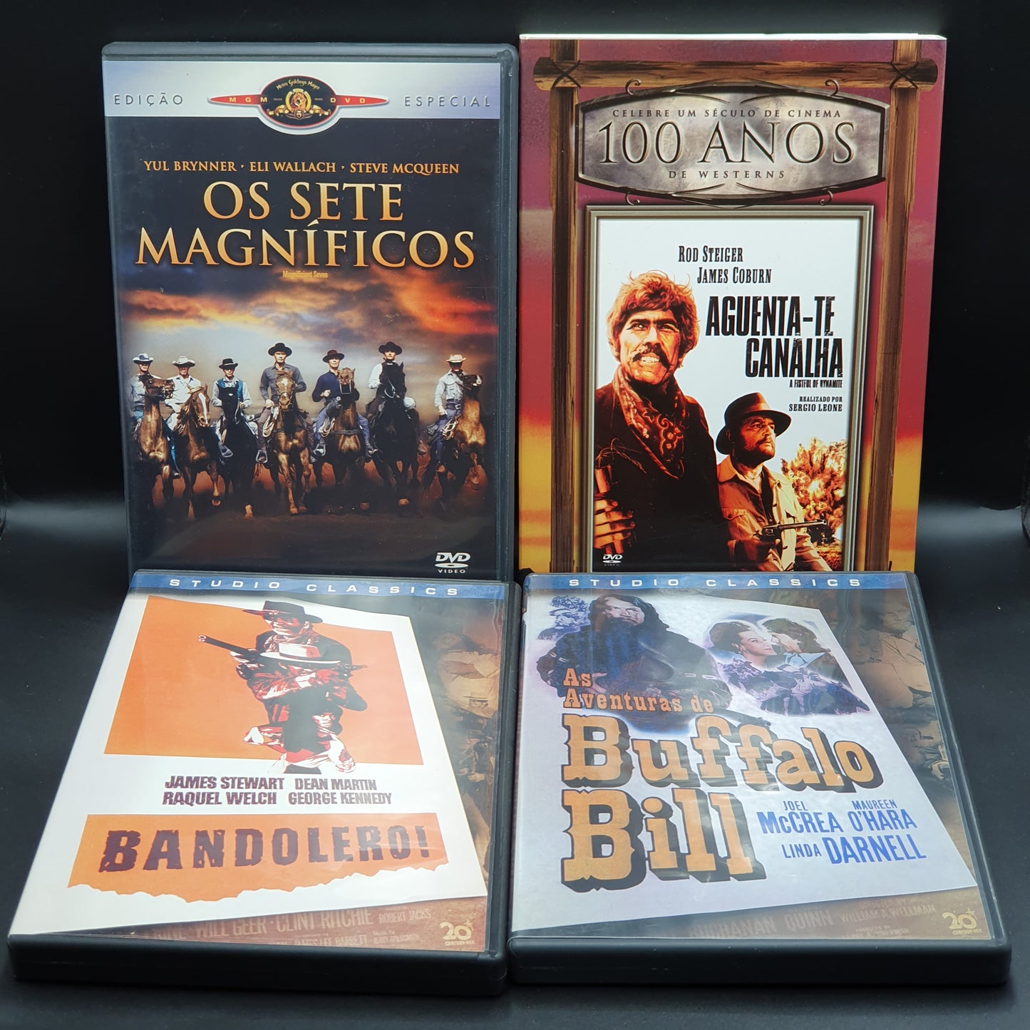 Coleção Cowboys e Westerns Pack com 10 Filmes (DVD) Ref. OL-VI
