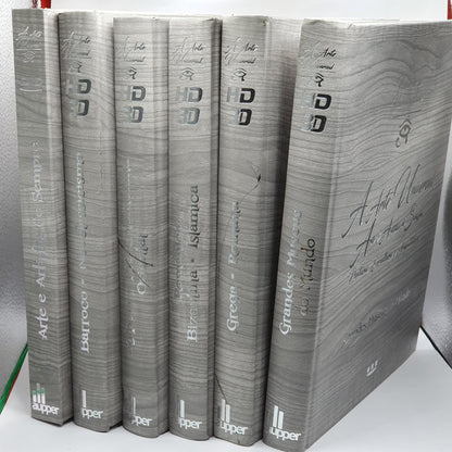 História Da Humanidade - A Arte Universal (5Volumes+4xDVD) - Ref. PAR7, OL-VI