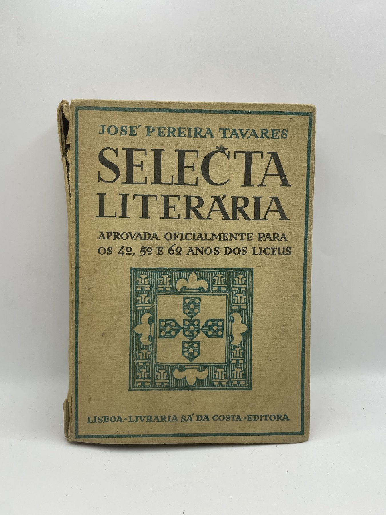 Livro-Selecta Literária- José Pereira Tavares