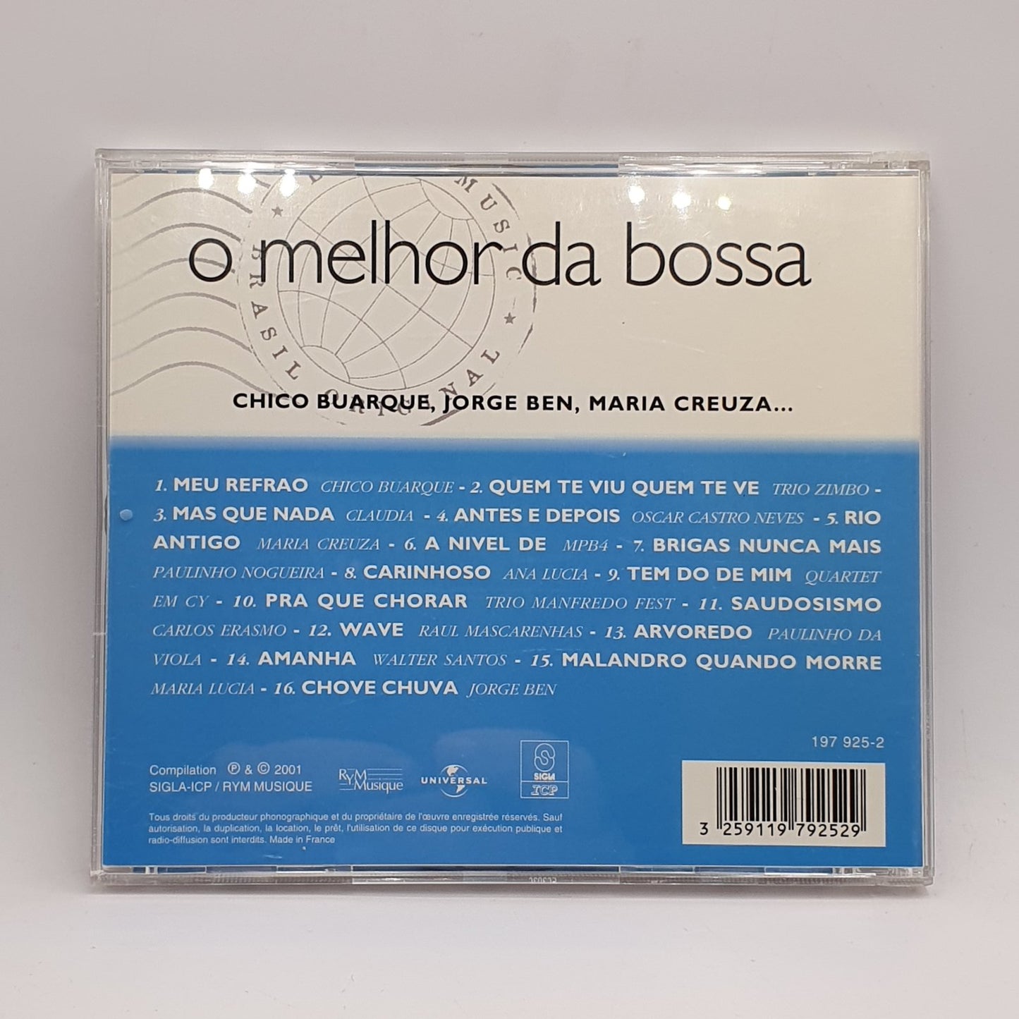Chico Buarque, Jorge Ben, Maria Creuza - O Melhor Da Bossa Nova Vol.3 (CD)