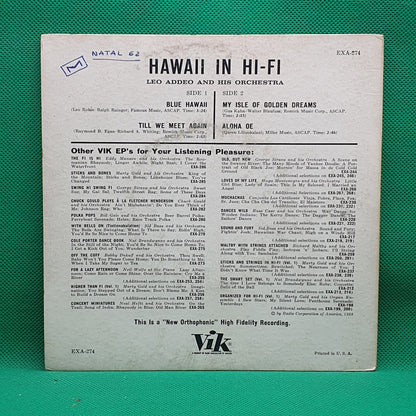 Leo Addeo And His Orchestra - Hawaii In Hi-Fi (EP)