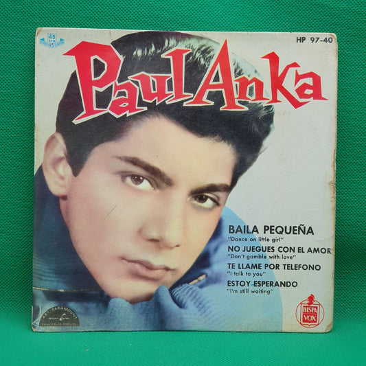 Paul Anka - Dance On Little Girl / Don't Gamble With Love / I Talk To You / I'm Still Waiting (EP)
