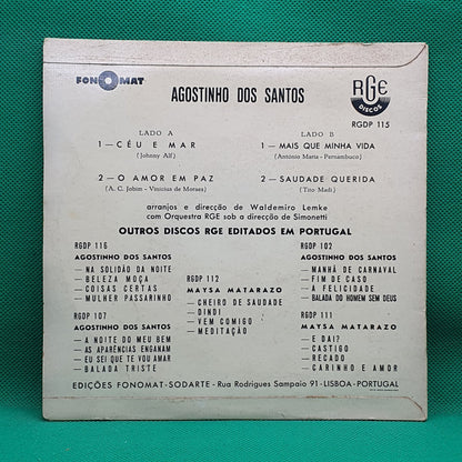 Agostinho Dos Santos - Céu E Mar (EP)