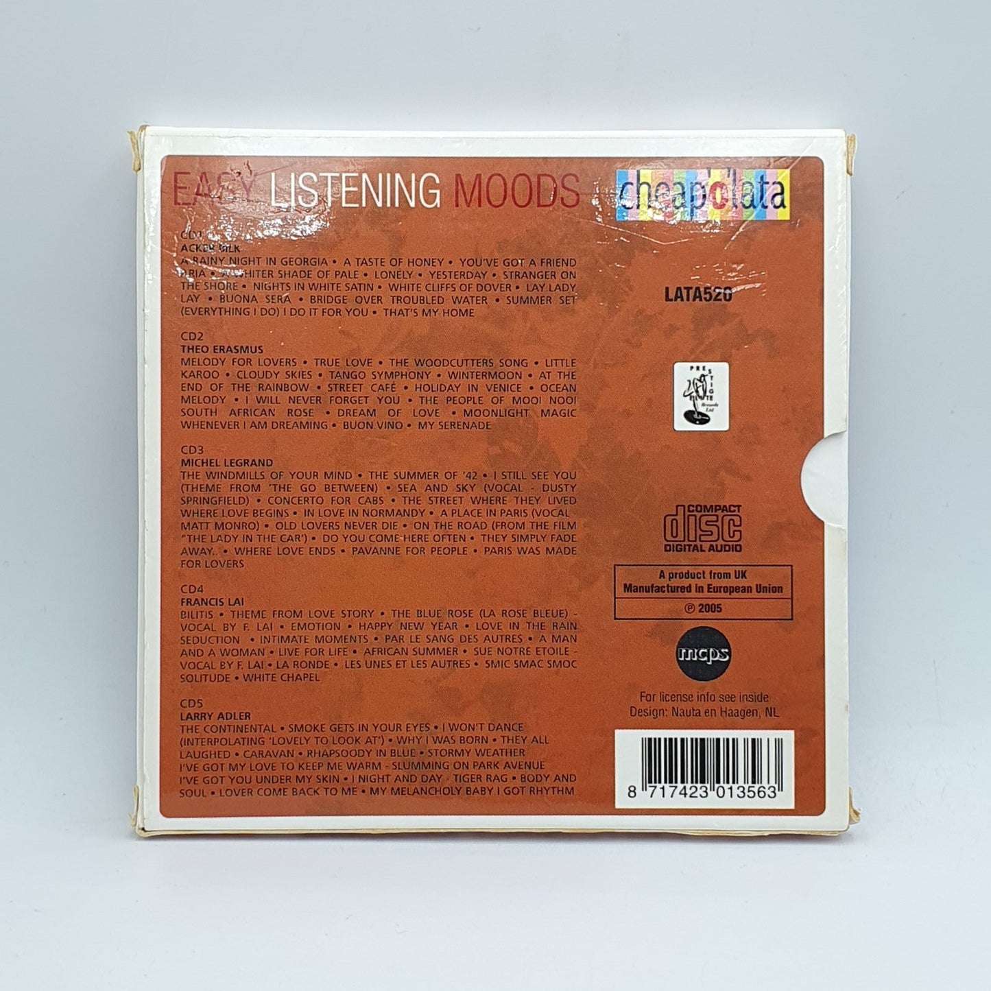 Various - Easy Listening Moods (5xCD)