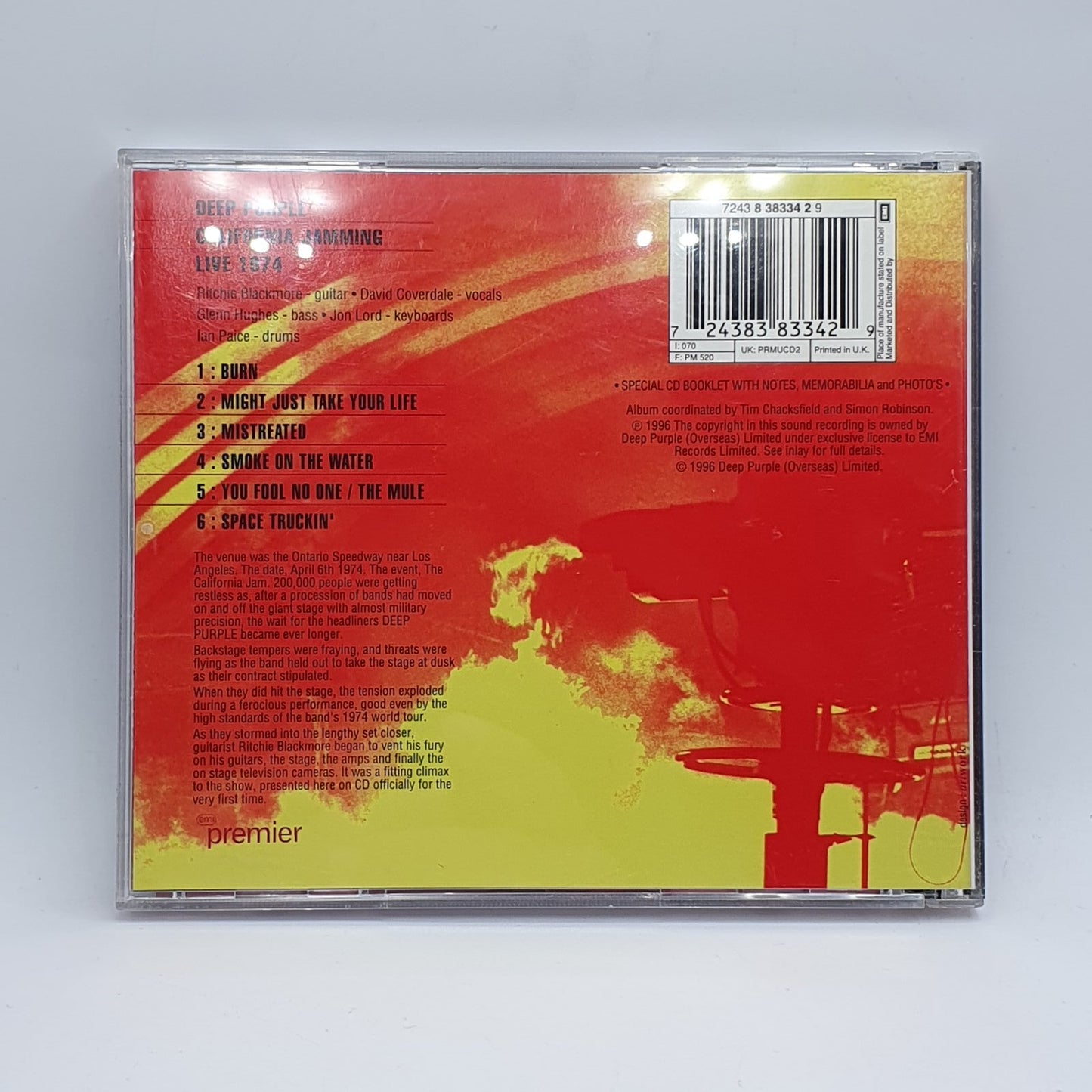Deep Purple - California Jamming - Live 1974 (CD)