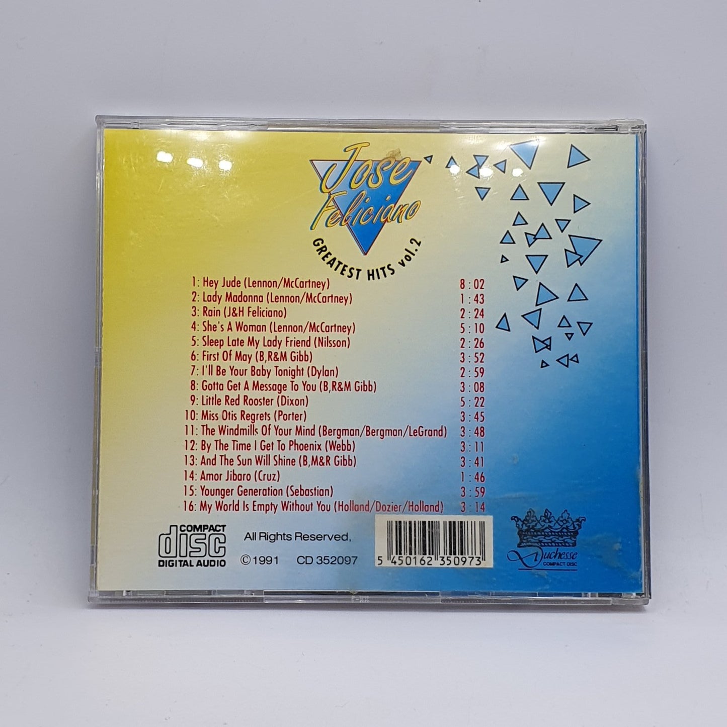 José Feliciano - Greatest Hits Vol. 2 (CD)