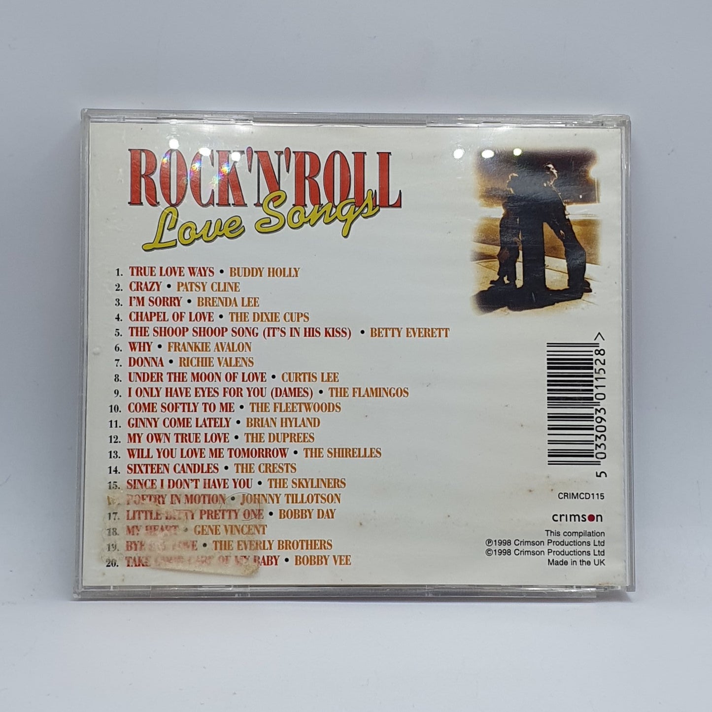 Various - Rock'N'Roll Love Songs (CD)