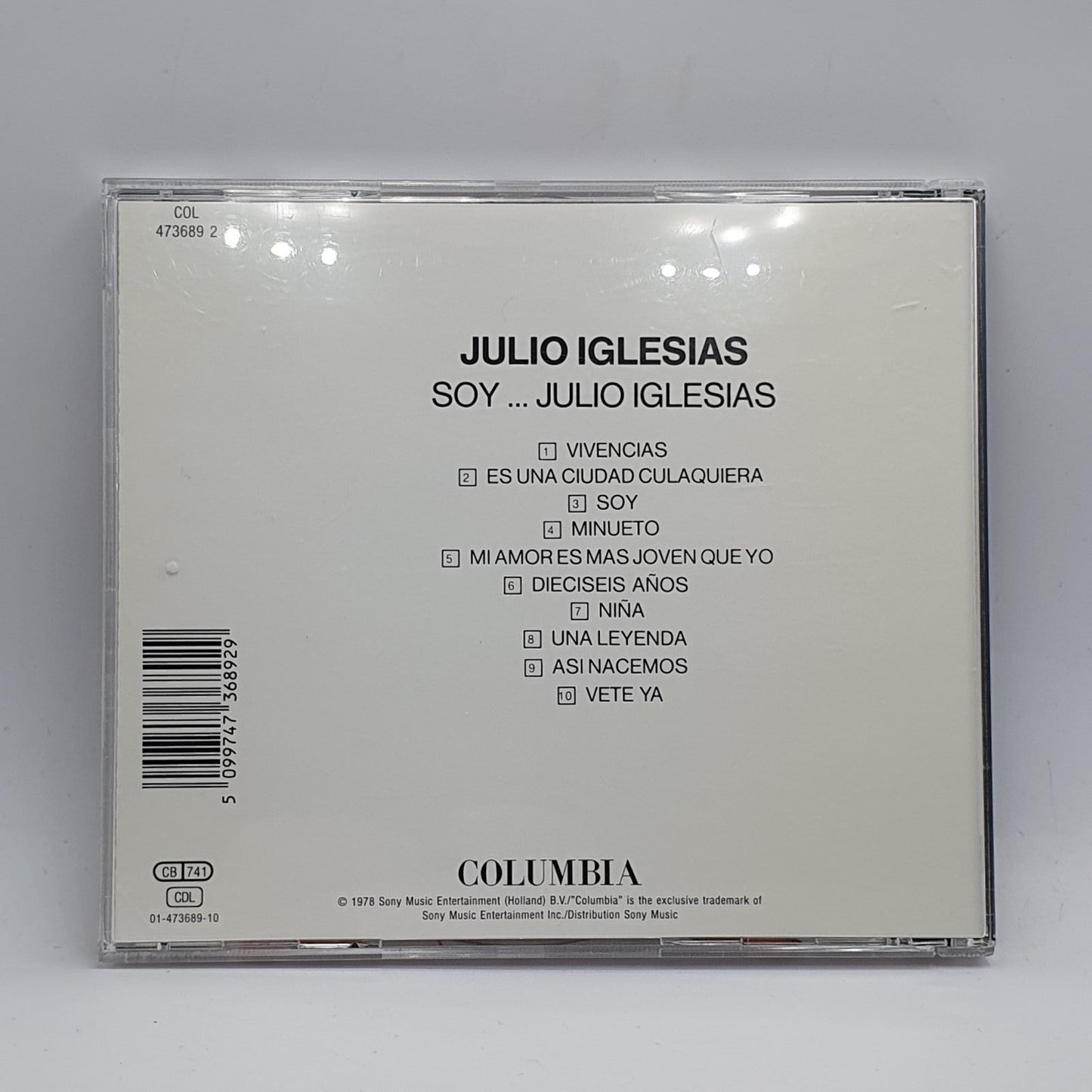 Julio Iglesias - Soy... Julio Iglesias (CD)