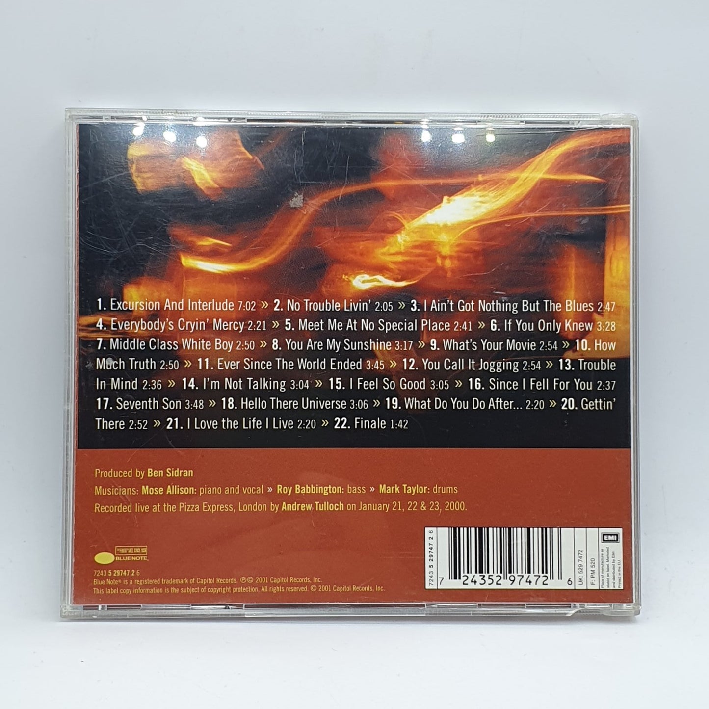 Mose Allison - The Mose Chronicles - Live In London, Volume 1 (CD)