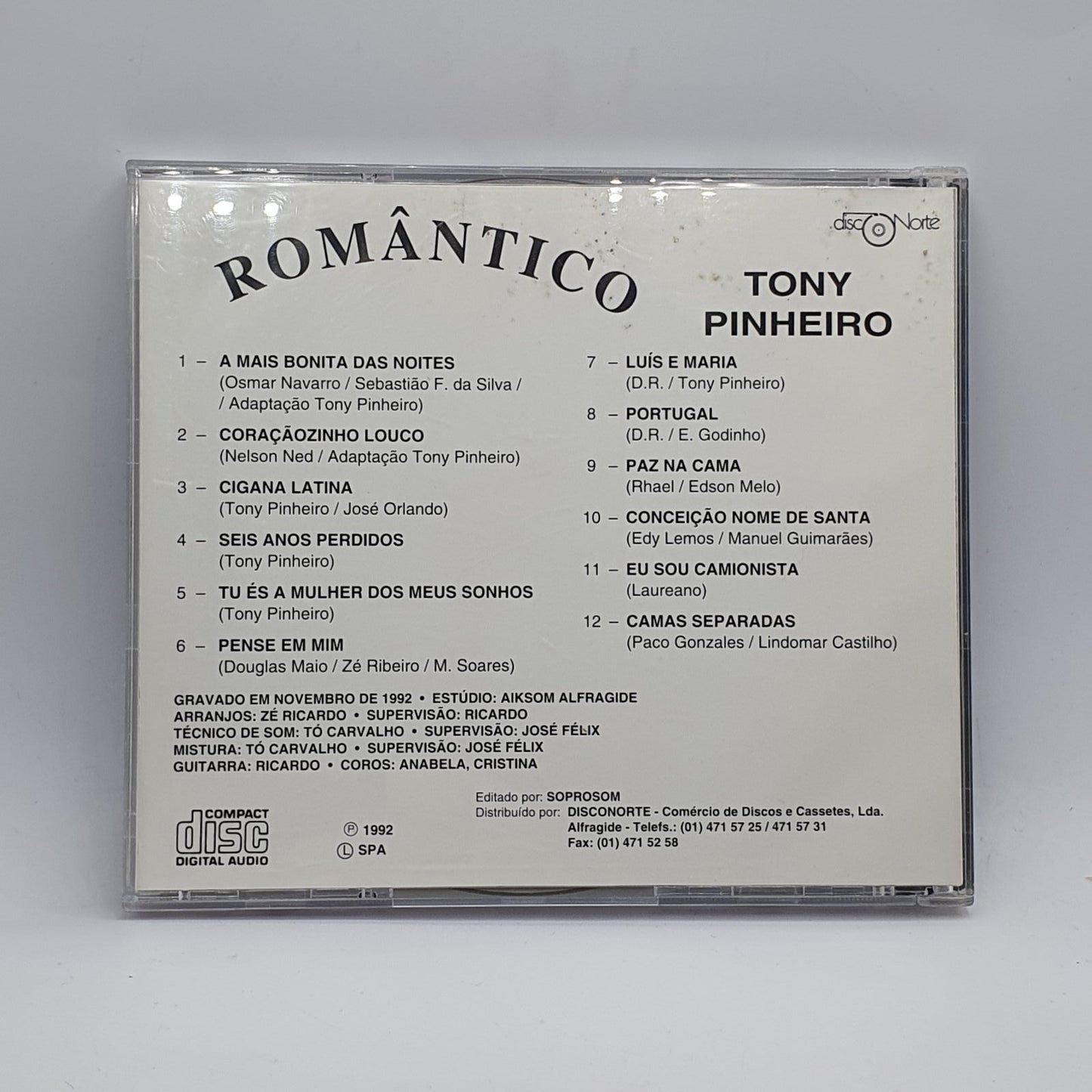 Tony Pinheiro (2) - Romântico (CD)