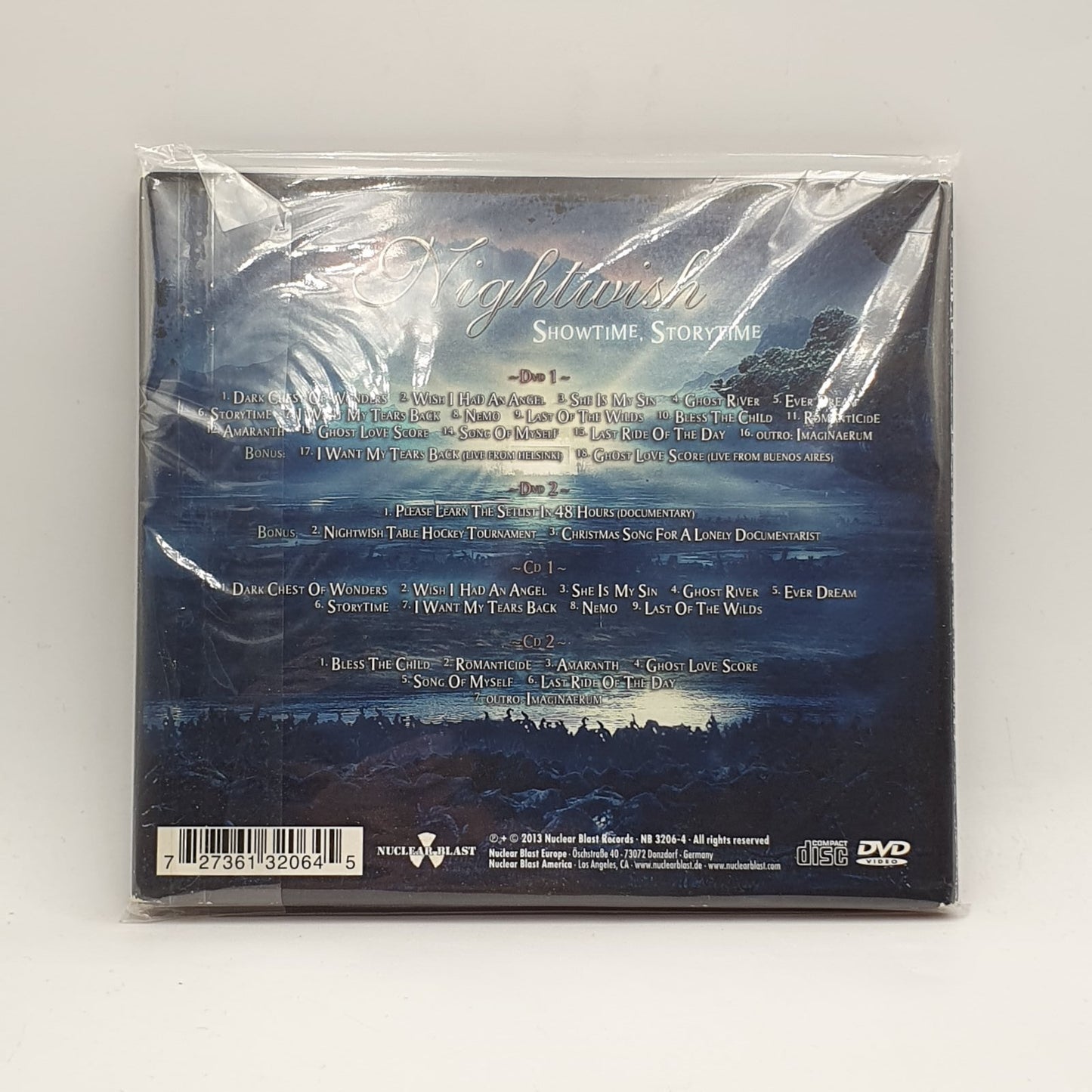 Nightwish - Showtime, Storytime (DVD Música)