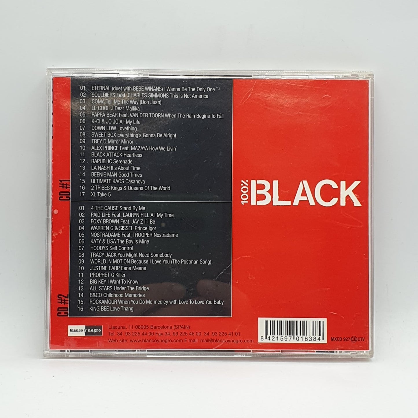 Various - 100% Black (Segundo Volumen) (2xCD)