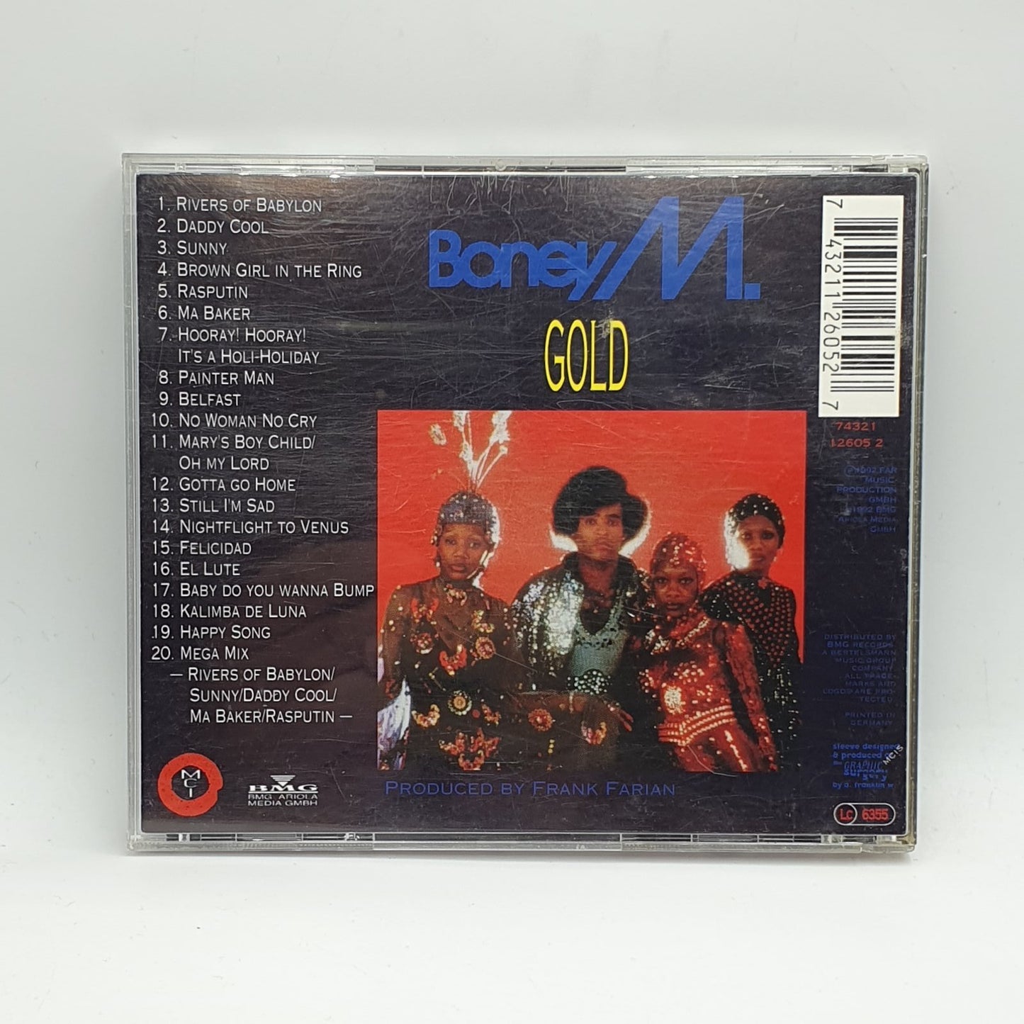 Boney M. - Gold - 20 Super Hits (CD)