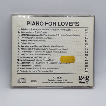Leonard Goldstein - Piano For Lovers (CD)
