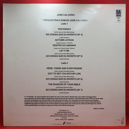 José Calvário - Orquestra E Som De José Calvário / 81 (LP)