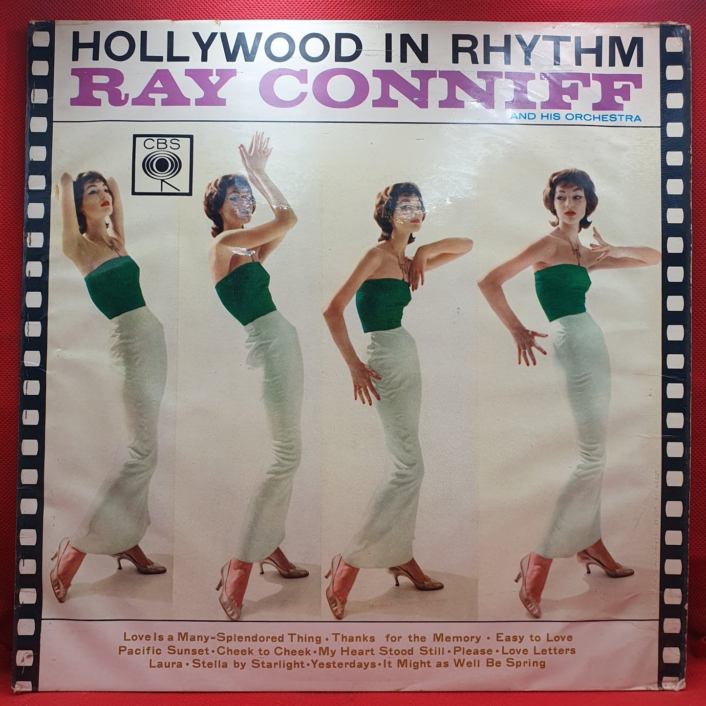 Ray Conniff And His Orchestra* - Hollywood In Rhythm (LP)