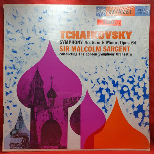 Tchaikovsky* - The London Symphony Orchestra*, Sir Malcolm Sargent - Symphony No. 5, In E Minor, Opus 64 (LP)