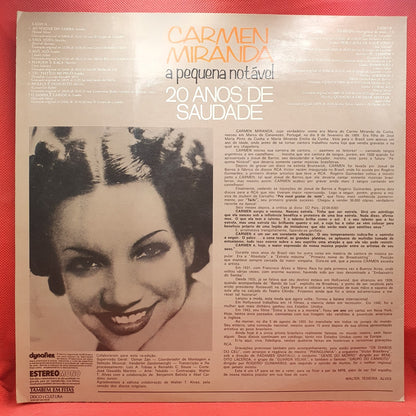 Carmen Miranda - A Pequena Notaável; 20 Anos De Saudade (LP)