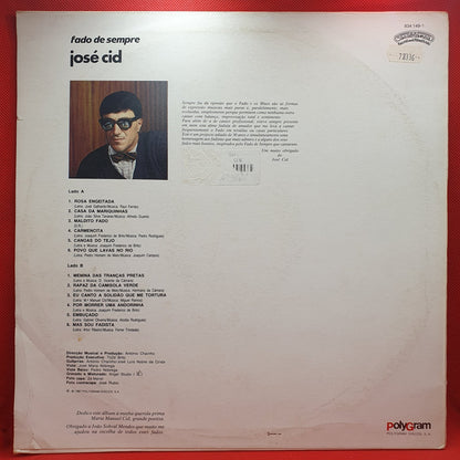 José Cid - Fado De Sempre (LP)