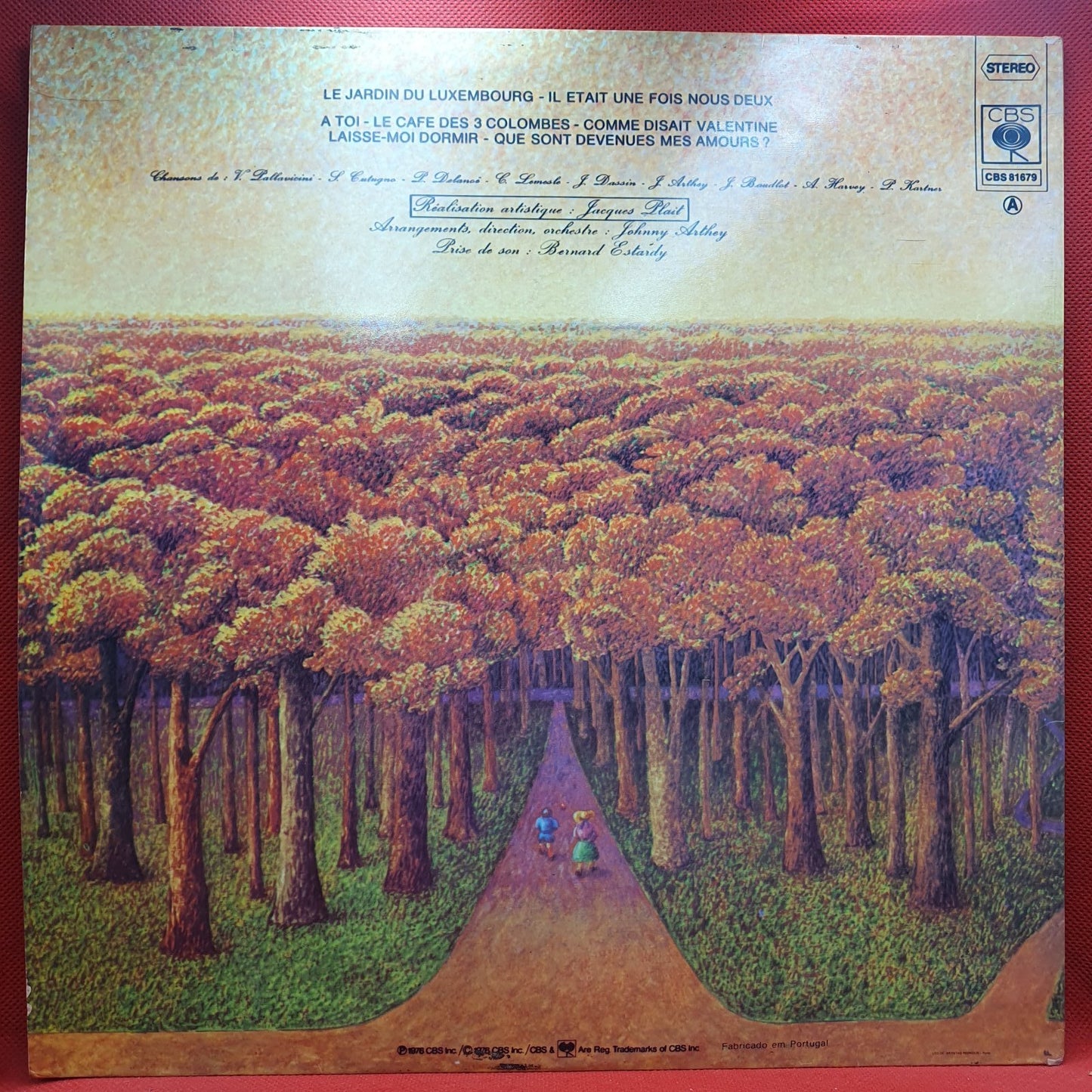 Joe Dassin - Le Jardin Du Luxembourg (LP)