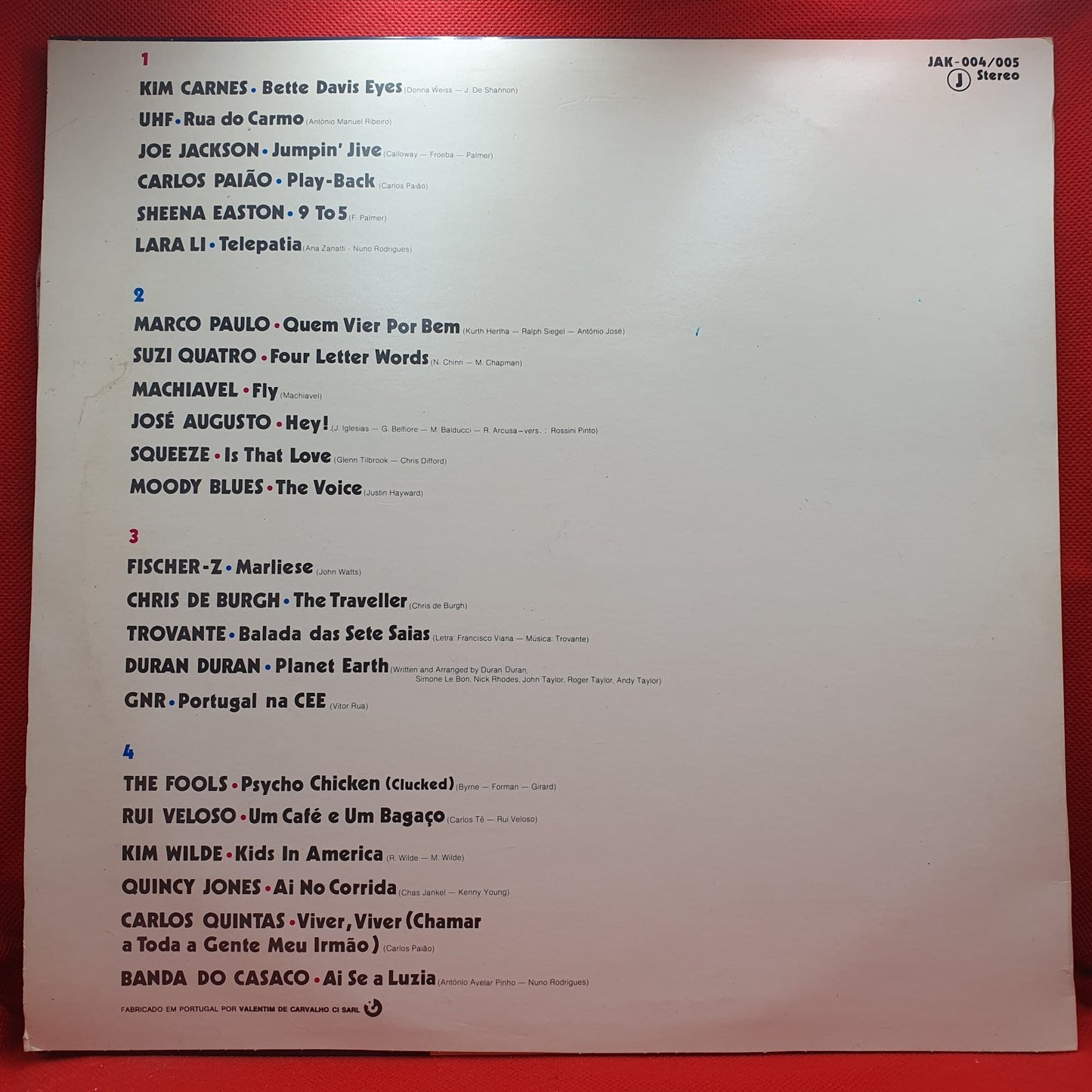 Various - Jackpot: Os Superêxitos 81 (2xLP)