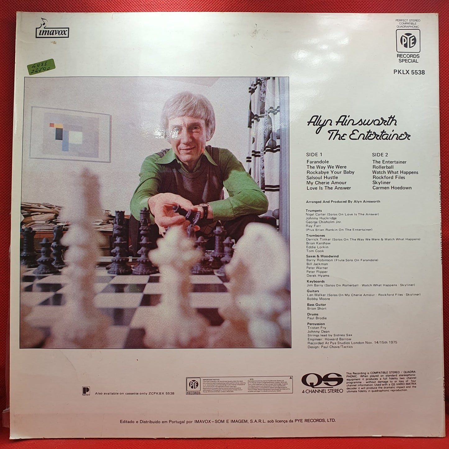 Alyn Ainsworth - The Entertainer (LP)