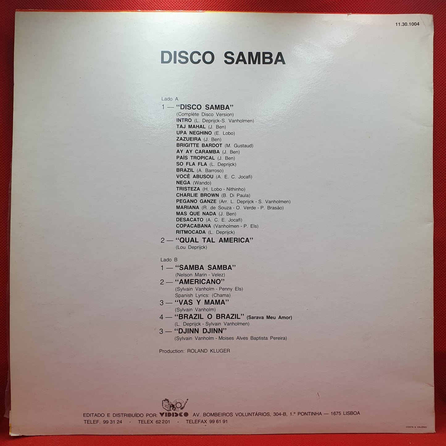 Two Man Sound - Disco Samba (Maxis)
