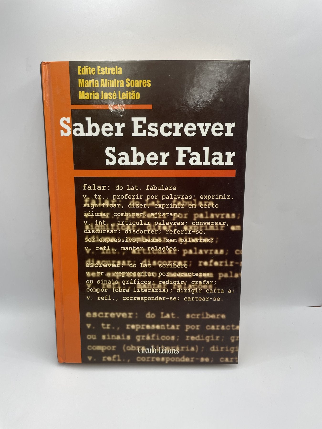 Livro-Saber escrever saber falar