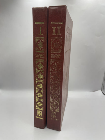 Livros-Geografia Ilustrada vol.I e II